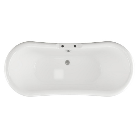 AJAX102809 Ajax Whisby 1760 x 700mm Freestanding Bath Top View