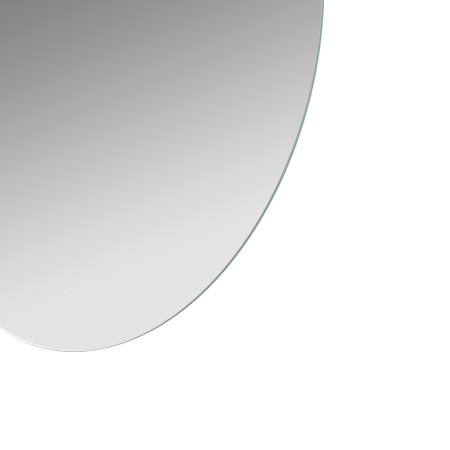 AJAX106290 Ajax Whitgift 600mm Rounded Bathroom Mirror Frame Edge