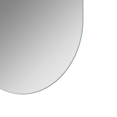 AJAX106291 Ajax Whitgift 800 x 400mm Oblong Bathroom Mirror Close Up