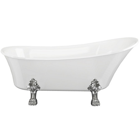 AJAX102818 Ajax Winterton 1620 x 700mm Freestanding Bath Side View