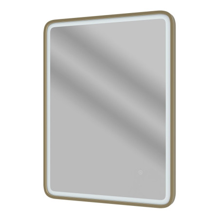 Ajax Woad 600mm Brushed Bronze Front Lit LED Bathroom Mirror