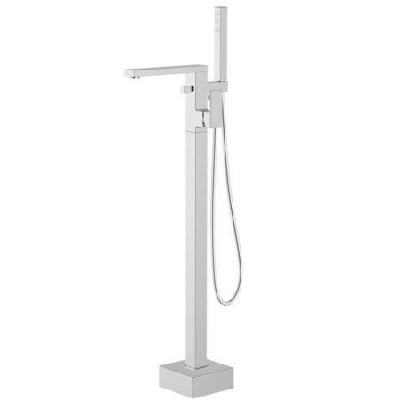 Ajax Yarmshaw Chrome Floor Standing Bath Shower Mixer