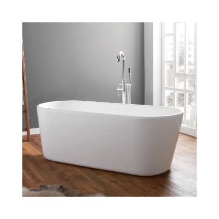 April Brearton Contemporary Freestanding Bath In Room Setting