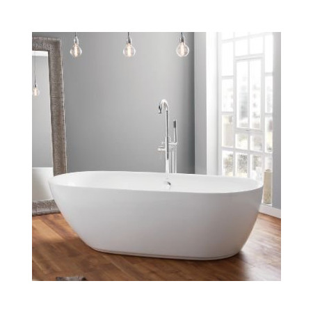 April Cayton Contemporary Freestanding Bath In Room Setting