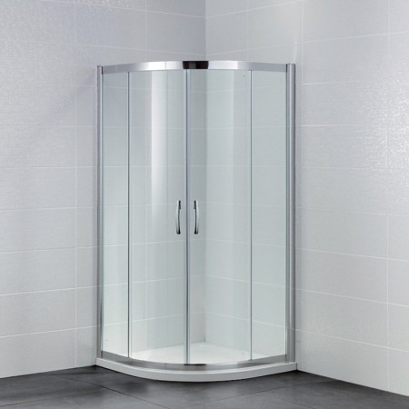 April Identiti2 Double Door Quadrant Shower Enclosure 800mm x 800mm