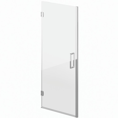 AQ8722/AQ3070S Aquadart Venturi 10 800mm Silver Single Shower Door (2)
