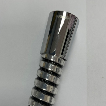 235019 Aqualisa 1.25m Chrome Shower Hose Closeup
