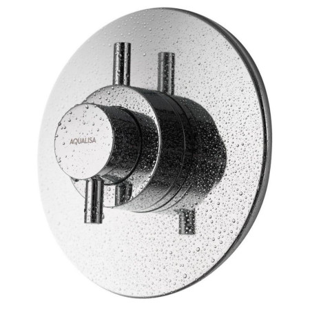 ASP001CF Aqualisa Aspire Concealed Shower with Fixed 105mm Harmony Head Concealed Valve
