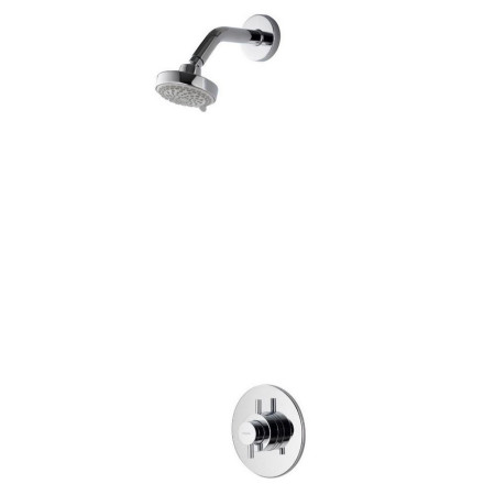 ASP001CF Aqualisa Aspire Concealed Shower with Fixed 105mm Harmony Head