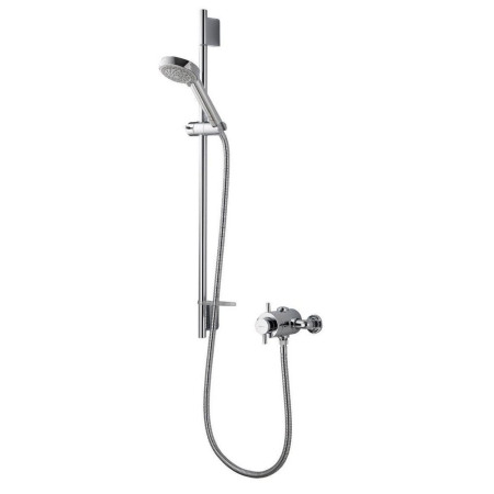 Aqualisa Aspire Exposed Shower with Adjustable 105mm Harmony Head
