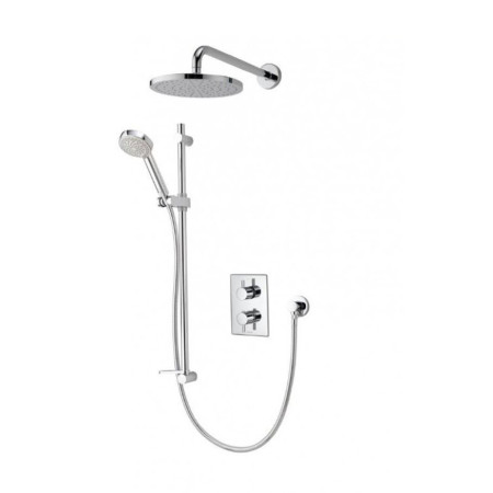 Aqualisa Dream Divert Concealed mixer shower with adjustable and wall fixed heads