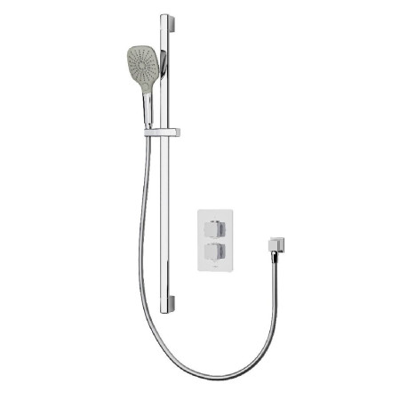 Aqualisa Dream Thermostatic Shower with Adjustable Head - Square