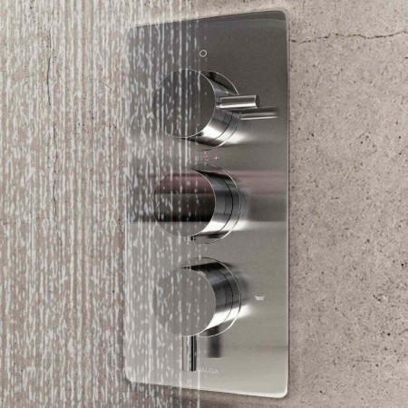 Aqualisa Dream Thermostatic Shower Valve - Triple - Round