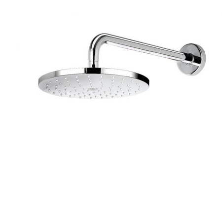 Aqualisa Optic Q Smart Shower Concealed with Adj and Wall Fixed Head - Gravity Pumped Drencher Arm