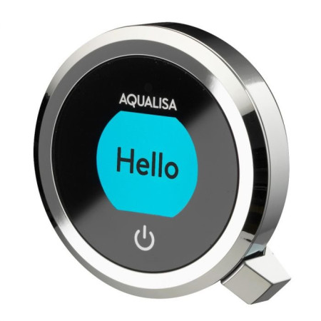 Aqualisa Optic Q Smart Shower Concealed with Adj and Ceiling Fixed Head - HP/Combi Optic Q Controller