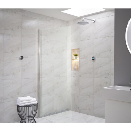 Aqualisa Optic Q Smart Shower Concealed with Fixed Head - HP/Combi Room Setting
