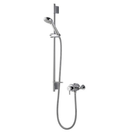 SRN001EA Aqualisa Siren Exposed Shower with Adjustable 90mm Harmony Head