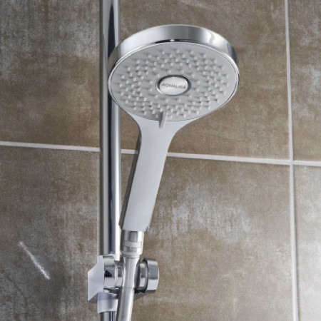 Aqualisa Unity Q Smart Shower Exposed with Bath Fill - Gravity Pumped Handset