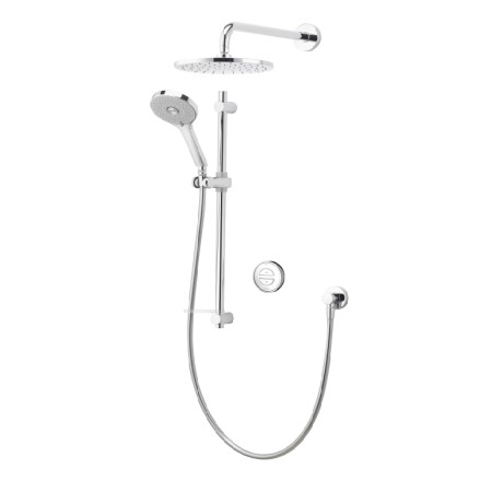 Aqualisa Unity Q Smart Shower Concealed with Adj and Wall Fixed Head - Gravity Pumped