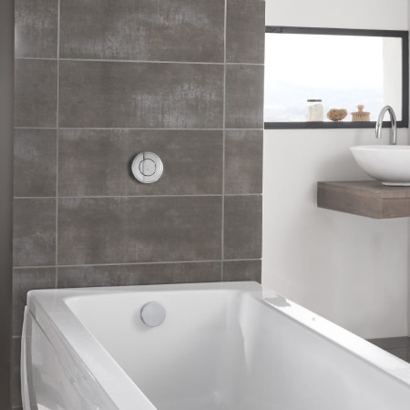 Aqualisa Unity Q Smart Concealed Bath Filler - HP/Combi Room Setting