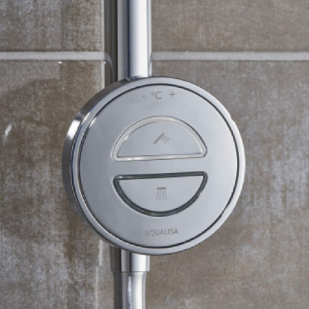 Aqualisa Unity Q Smart Shower Exposed with Bath Fill - HP/Combi - Controller