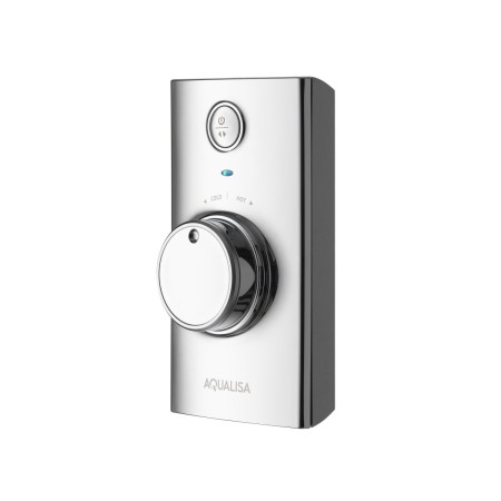 Aqualisa Visage Q Smart Shower Concealed with Adj Head and Bath Fill - HP/Combi Controller 2