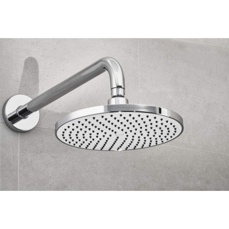 Aqualisa Visage Q Smart Shower Concealed with Adj and Wall Fixed Head - HP/Combi Visage Drencher