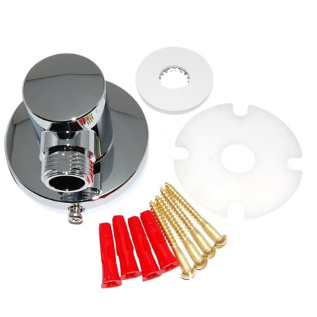 Aqualisa Wall Outlet Assembly - Chrome - 901528 - 3