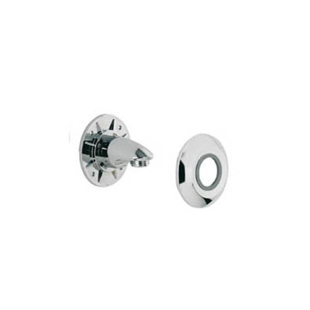 Aqualisa Wall Outlet Assembly Chrome Irish