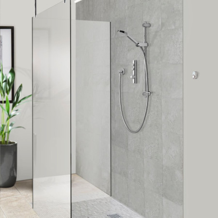 Aqualisa iSystem Smart Concealed Shower with Adjustable Head - Gravity Pumped Room Setting