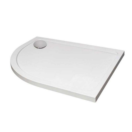 238H1080OQLH-C Arley Hydro45 Left Handed Offset Quadrant Shower Tray