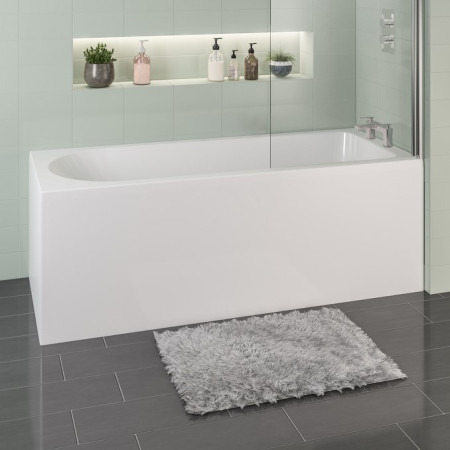 42.0216 Beaufort Biscay Right Hand 1700 x 700mm Shower Bath (3)