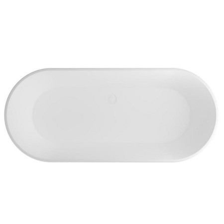 Beaufort Charlton 1650 x 740mm Matt White Freestanding Bath