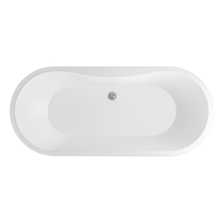 Beaufort Margravine Gloss White Freestanding Bath Cut Out