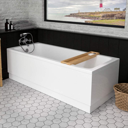 42.0020 Beaufort Portland 1750 x 750mm Single Ended Bath Lifestyle Image