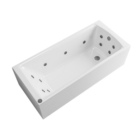 Beaufortè Rockall 1700 x 700mm 14 Jet Whirlpool Single Ended Bath
