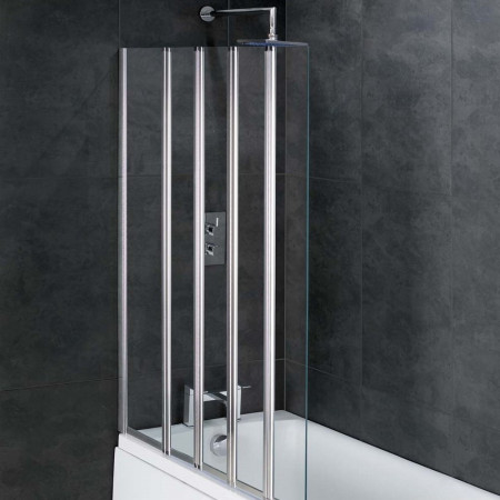 Beaufort Volente 1 Fixed & 4 Folding Left Hand 1250mm Bath Panel