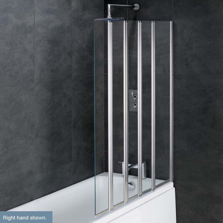 Beaufort Volente 1 Fixed & 4 Folding Right Hand 1250mm Bath Panel