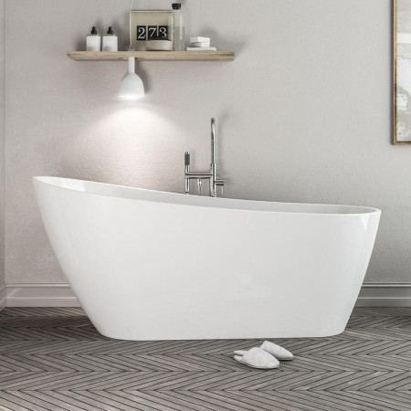 33.0011 Beaufort Wickham 1525 x 640mm Freestanding Slipper Bath