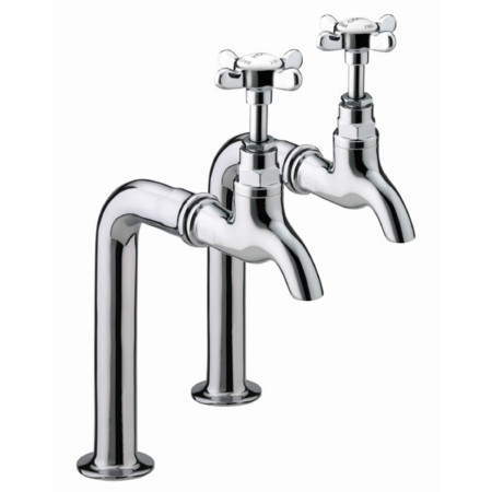 Bristan 1901 Chrome Kitchen Bib Taps