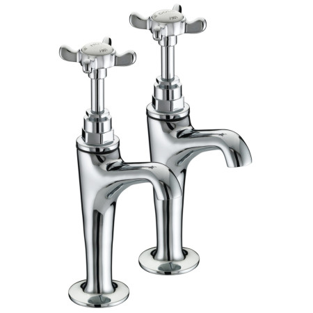 Bristan 1901 High Neck Pillar Taps