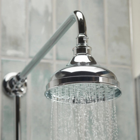 N2 SQSHXDIV C Bristan 1901 Thermostatic Exposed Single Control Shower Valve with Rigid Riser Kit Shower Head