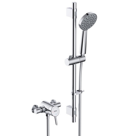 Bristan Acute2 Thermostatic Chrome Exposed Shower