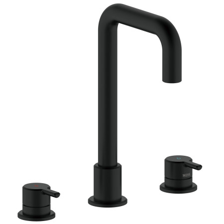Bristan Altum 3TH Basin Mixer in Black