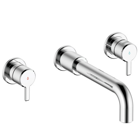 Bristan Altum 3TH Wall Mounted Basin Mixer in Chrome