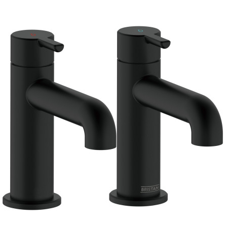 Bristan Altum Basin Taps in Black