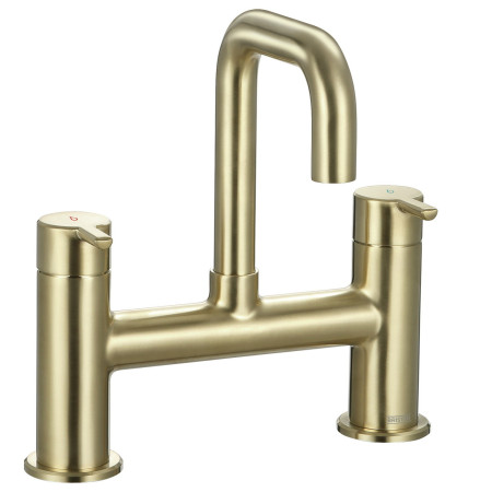 Bristan Altum Bath Filler in Brushed Brass