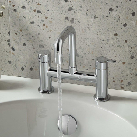 ALBFC Bristan Altum Bath Filler in Chrome Close Up