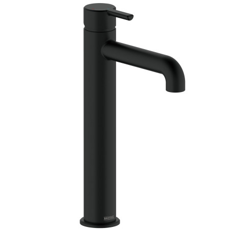Bristan Altum Eco Start Tall Basin Mixer with Waste in Black