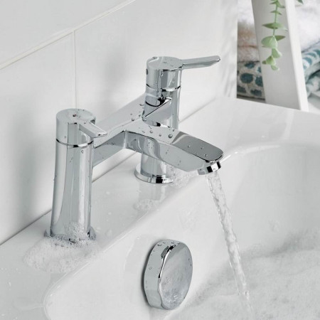 APE BF C Bristan Apelo Bath Filler in Chrome Lifestyle